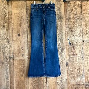 American Eagle Low Rise Flare Jeans